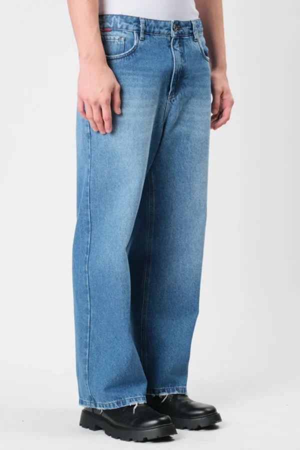 REGULAR DENIM PANTS SOLID