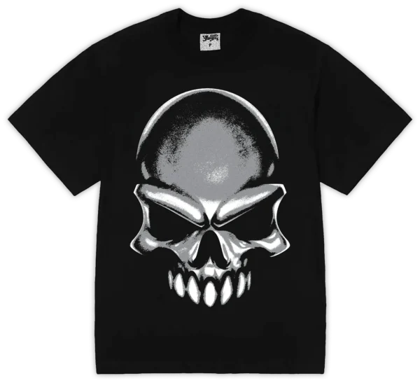 CAMISETA SURVIVAL SPRAY CAVEIRA CINZA