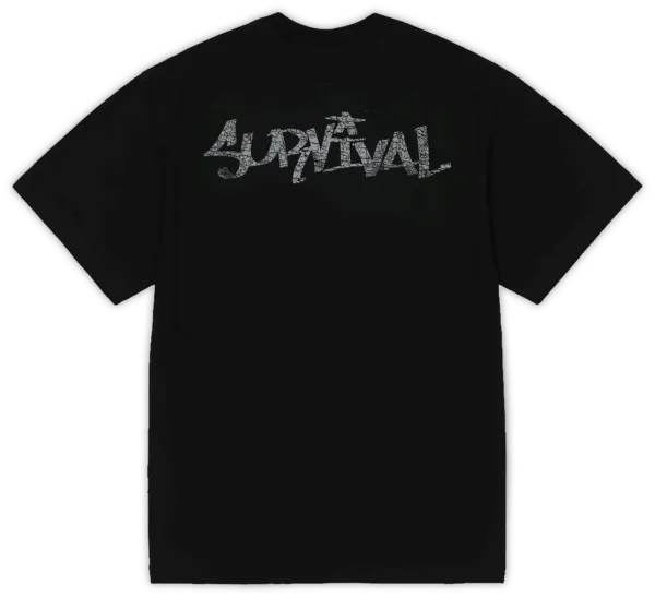 CAMISETA SURVIVAL SPRAY CAVEIRA CINZA