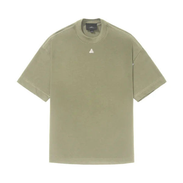 CAMISETA-PATCH-VERDE-F CAMISETA REGULAR "PATCH" VERDE