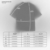 CAMISETA REGULAR "PATCH" PRETO