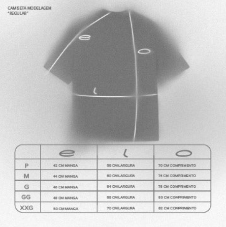CAMISETA REGULAR "PATCH" PRETO