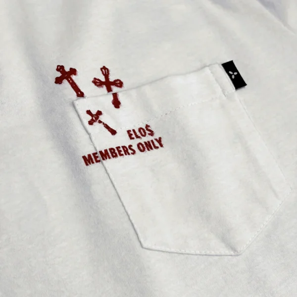 SLIM-FIT "CROS$" OFF WHITE