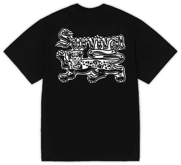 T-SHIRT SURVIVAL LOGO CHROMO