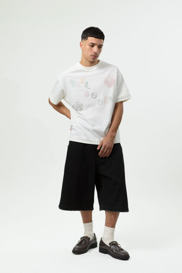 CAMISETA ICONOGRAFIA OFF WHITE