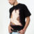 CAMISETA AHLMA ESPECTRO REMIX PRETA
