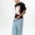 CAMISETA AHLMA ESPECTRO REMIX PRETA