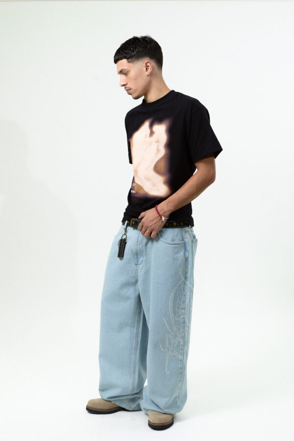 CAMISETA AHLMA ESPECTRO REMIX PRETA