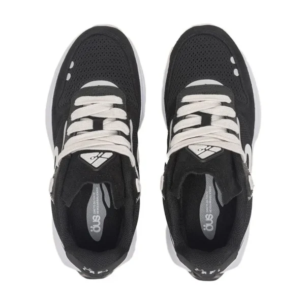 TENIS OUS HEVEA DOTS PRETO E BRANCO