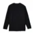 CN079.01_Interlock_Crewneck_Black_2 INTERLOCK CREWNECK BLACK