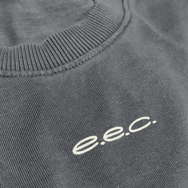 CAMISETA OVER E.E.C CINZA