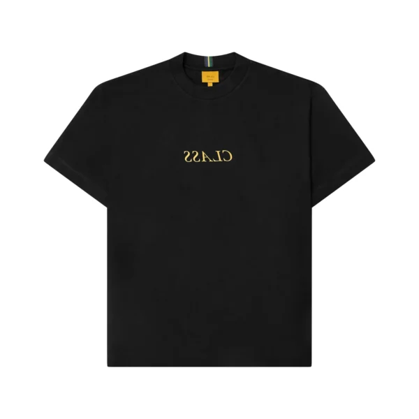32603 T-SHIRT CLASS INVERSO GOLD BLACK