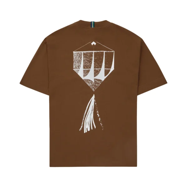 32608_-1 T-SHIRT CLASS PIPA MODERNISTA BROWN